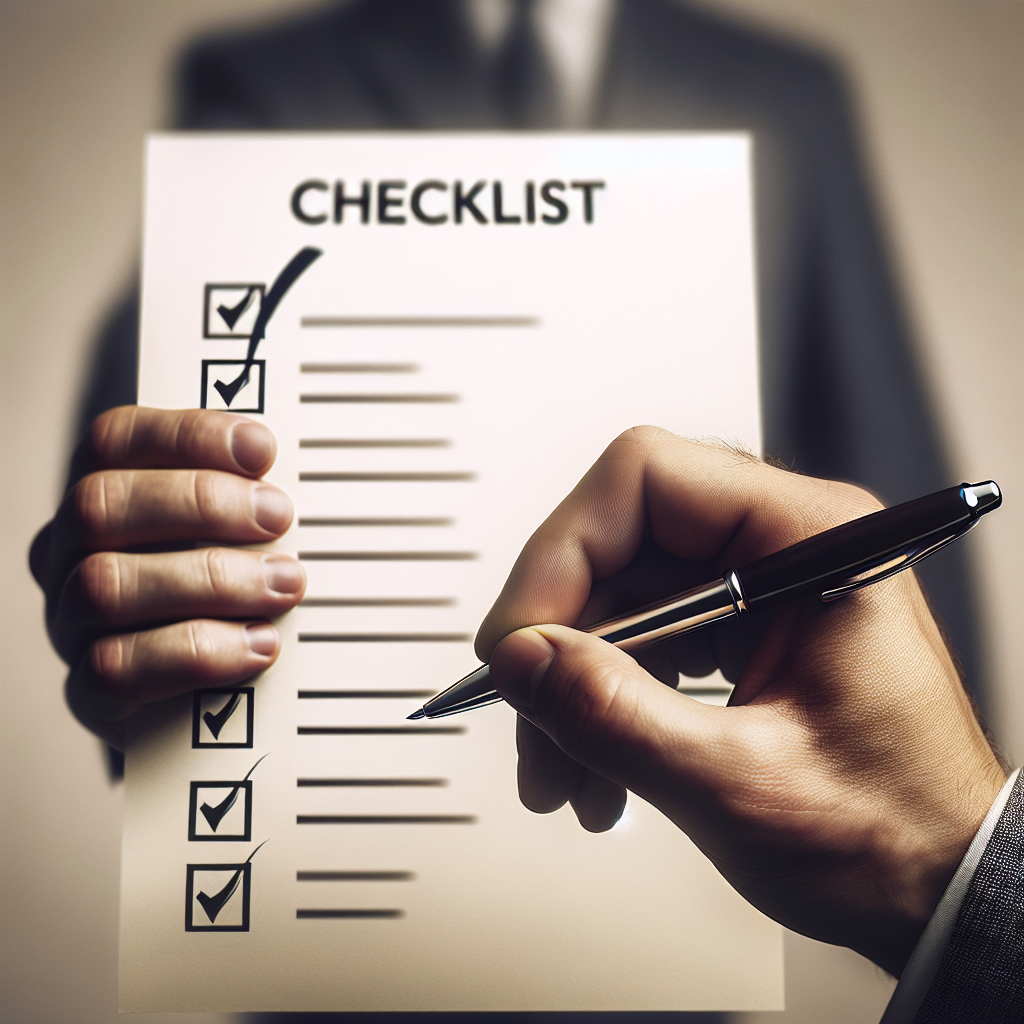 Checkliste